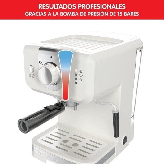 Cafetera Espresso Moulinex XP330A10 1,5L 15 bars avec buse vapeur et chauffe-tasses