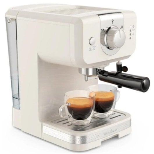 Cafetera Espresso Moulinex XP330A10 1,5L 15 bars avec buse vapeur et chauffe-tasses