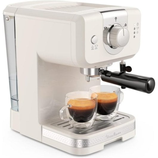 Cafetera Espresso Moulinex XP330A10 1,5L 15 bars avec buse vapeur et chauffe-tasses