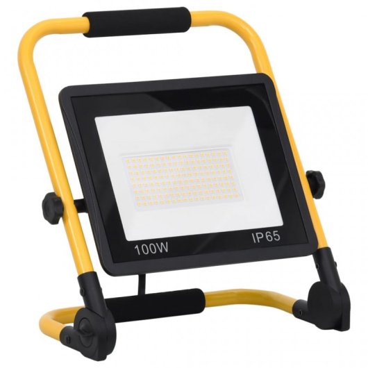 vidaXL Foco LED con asa 100 W blanco frío