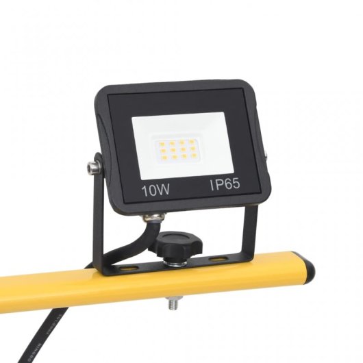 vidaXL Foco LED con trípode 2x10 W blanco frío