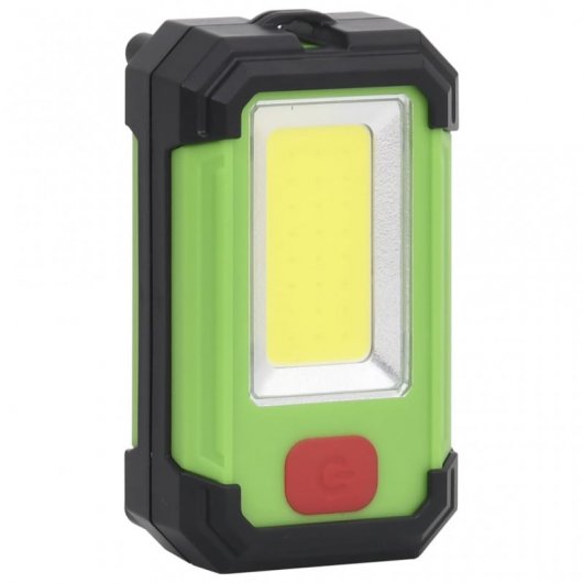 vidaXL Projecteur LED portable à énergie solaire 7 W Blanc froid