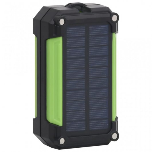 vidaXL Projecteur LED portable à énergie solaire 7 W Blanc froid