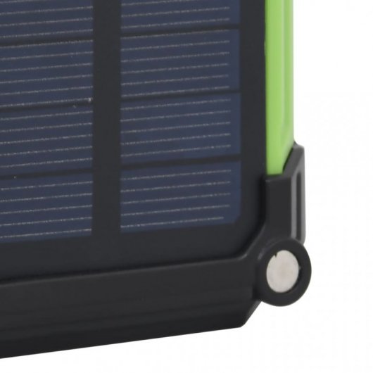 vidaXL Projecteur LED portable à énergie solaire 7 W Blanc froid