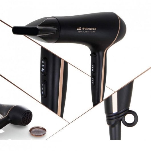 Orbegozo SE 2065 Secador de Cabelo 2000W Preto