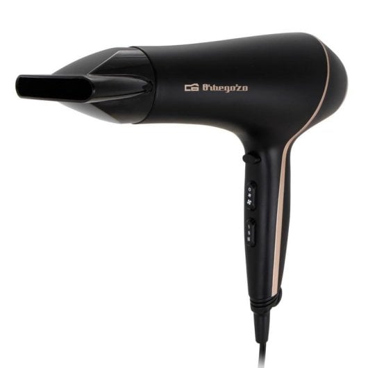 Sèche-cheveux avec Diffuseur Orbegozo SE 2065 2000W 3 Températures 2 Vitesses Accessoires Noir