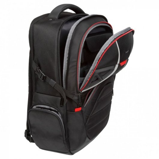 Targus Strike Mochila Negra/Roja para Portátil hasta 17.3"