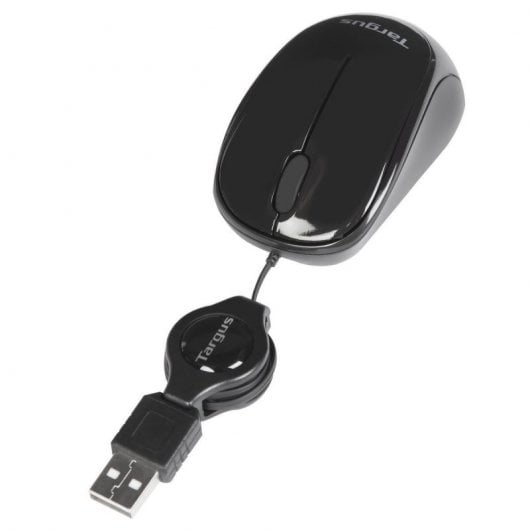 Mouse USB retrattile Targus AMU75EU 1000 DPI Nero