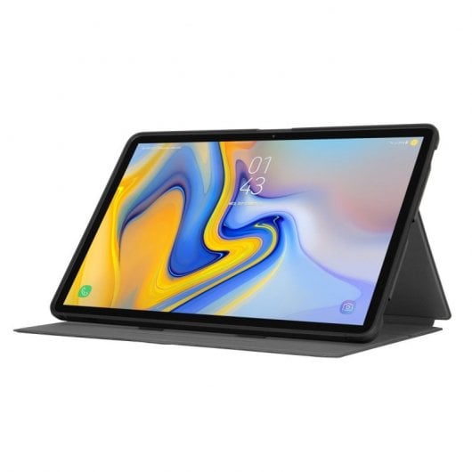 Estojo Folio Targus Click-In Preto para Samsung Galaxy Tab S7+/S7 FE/S8 Plus 12,4"