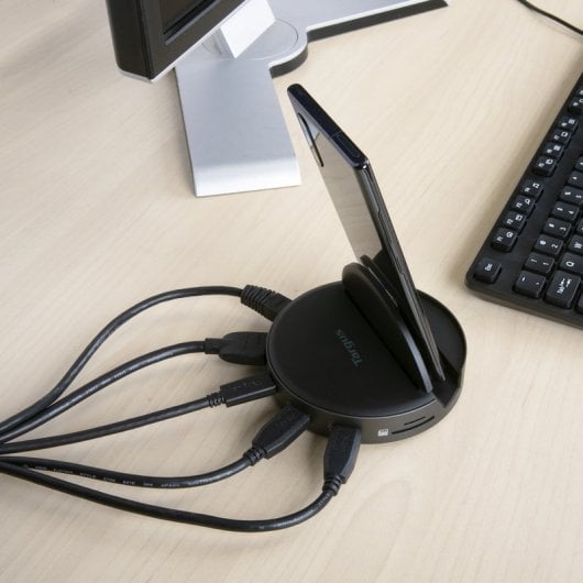 Station d'accueil universelle Targus USB-C pour smartphone Noir