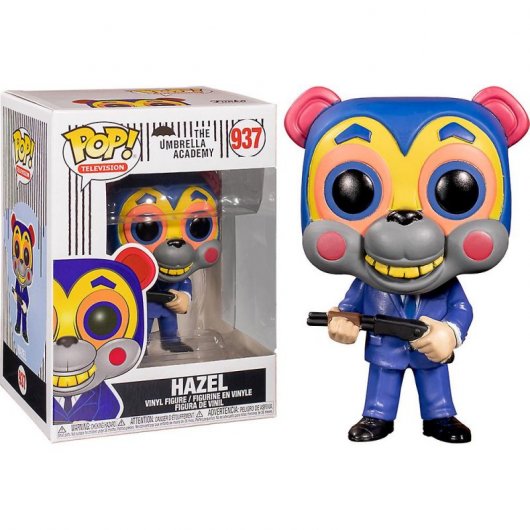 Funko Pop Televisión Umbrella Academy Hazel con Máscara