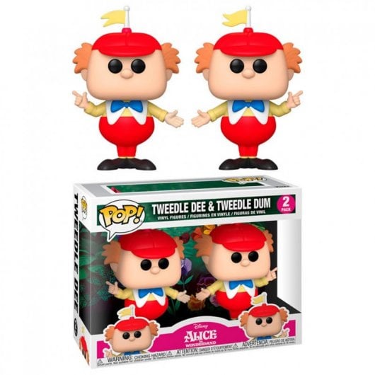 Funko Pop Disney Alice au pays des merveilles 70e Tweedle Dee & Dum