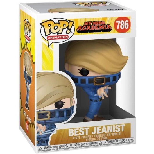 Figura coleccionable Funko Pop Best Jeanist My Hero Academia vinilo 9 cm