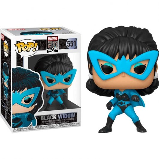 Funko Pop Marvel 80th Primera Aparición Viuda Negra