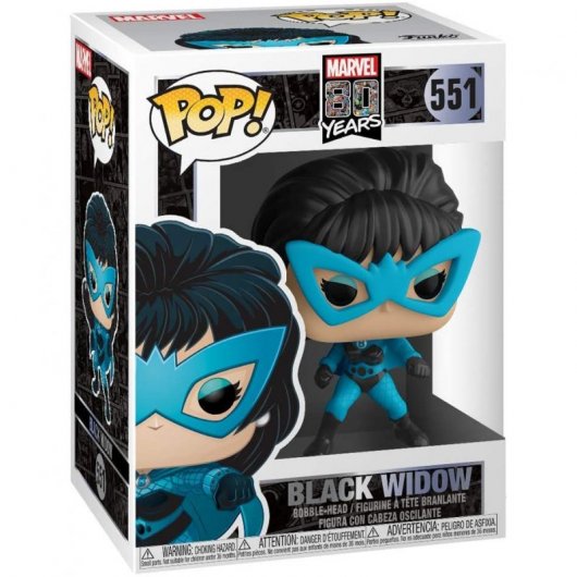 Funko Pop Marvel 80th Primera Aparición Viuda Negra