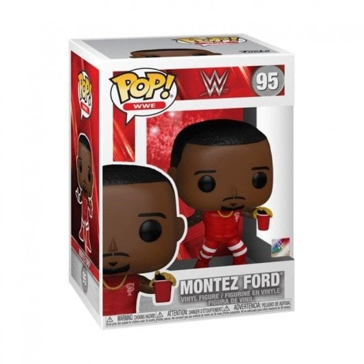 Funko Pop Funko Inc Montez Ford Vinile 9cm WWE Collezione Originale