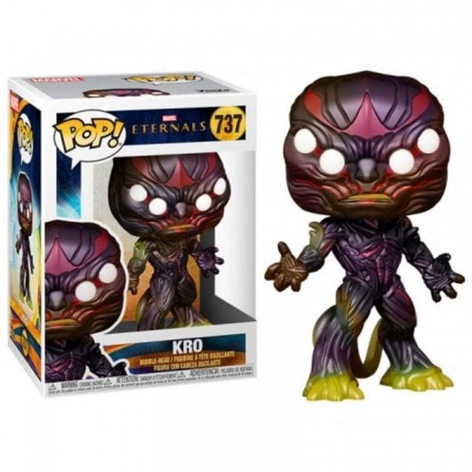 Figura Funko Pop Marvel Eternals Kro Edizione Collezione Vinile Dettagliata