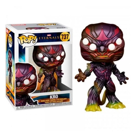 Figura Funko Pop Marvel Eternals Kro Edizione Collezione Vinile Dettagliata