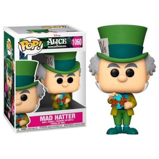 Sammelfigur Funko Pop Disney Alice im Wunderland Mad Hatter Vinyl 9cm