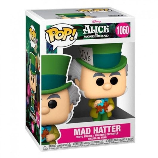 Sammelfigur Funko Pop Disney Alice im Wunderland Mad Hatter Vinyl 9cm