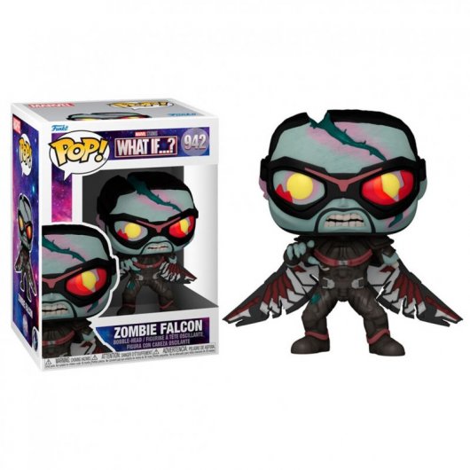 Funko Pop Marvel What If Falcon Zombie