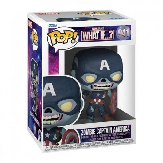 Funko Pop Marvel Was wäre wenn Captain America Zombie