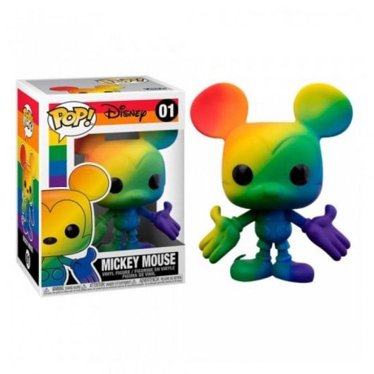 Funko Pop Disney Día del Orgullo Mickey Mouse Arcoíris