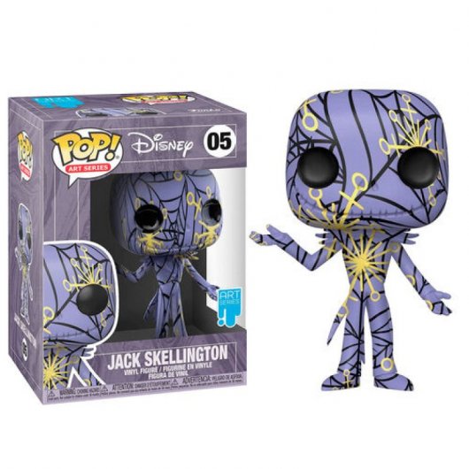 Funko Pop Art Series Disney Jack Skellington