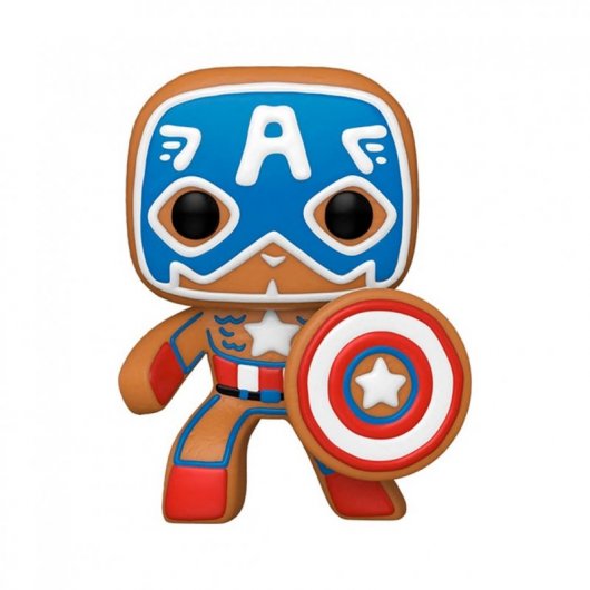 Funko Pop Marvel Biscuit de Noël Captain America