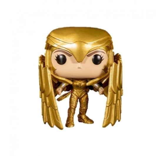 Figurine Funko Pop Funko Inc Wonder Woman Costume Doré Effet Métallique