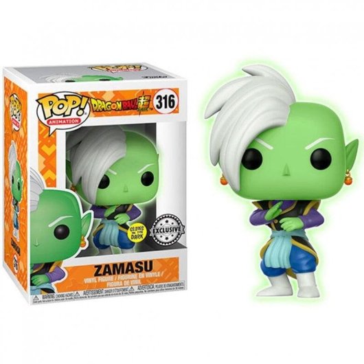 Figura Funko Pop Animation Funko Inc Zamasu Dragon Ball Super Glow in the Dark
