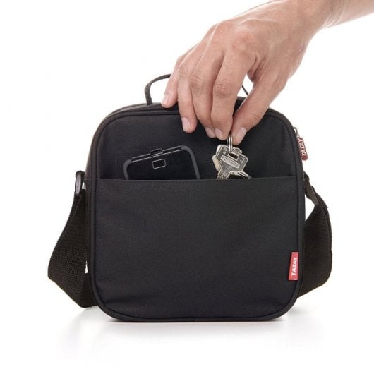 TATAY Urban Food Sac alimentaire thermique en verre 3,5 L avec récipients Noir