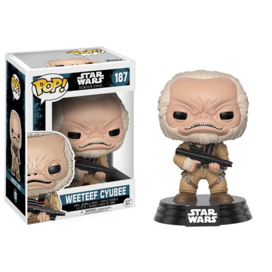 Funko Pop Star Wars Rogue One Weeteef Cyubee