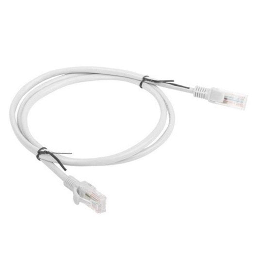 Netzwerkkabel Lanberg PCU6-10CC-0100-S Cat6 UTP 1m Grau RJ-45 Kupfer