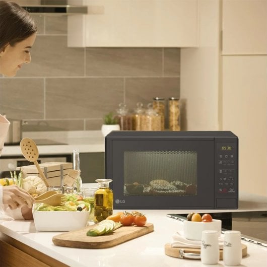 LG MH6042D Micro-onde avec Grill 20L 700W Noir