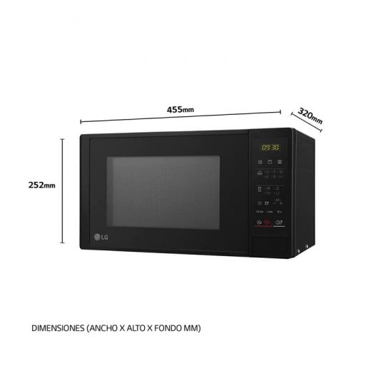 LG MH6042D Micro-onde avec Grill 20L 700W Noir