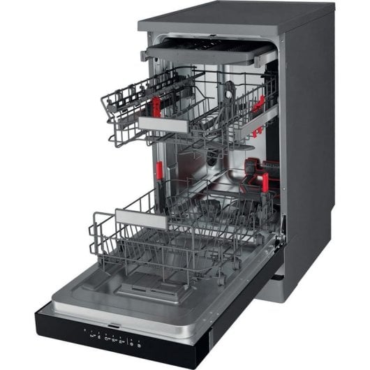 Lavavajillas Whirlpool WSFO 3O23 PF X 10 Cubiertos E Acero Inoxidable con Power Clean Pro