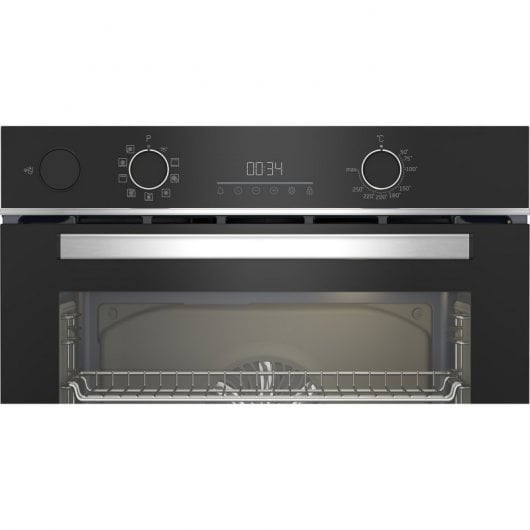 Beko BBIS13300XMSE Multifunktionsofen 72L A+, schwarzes Glas