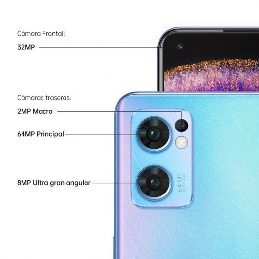 OPPO Find X5 Lite 5G 8/256GB Azul Libre