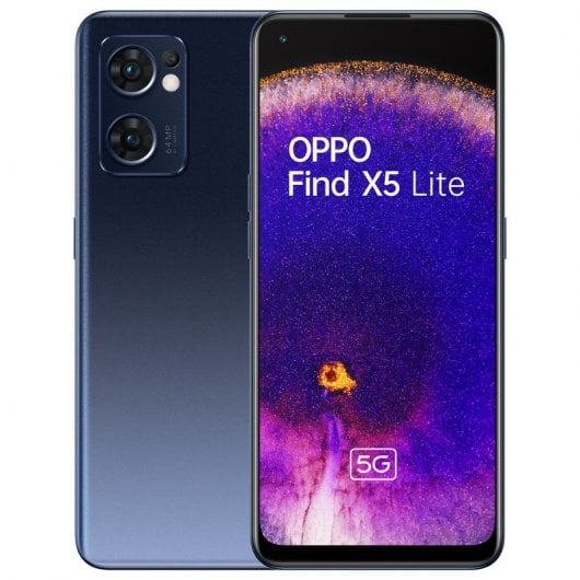 OPPO Find X5 Lite 16,3 cm (6.43") Doppia SIM Android 12 5G USB tipo-C 8 GB 256 GB 4500 mAh Nero