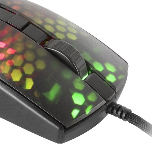 Mouse da gioco Mars Gaming MMR RGB Chroma 12800 DPI Nero