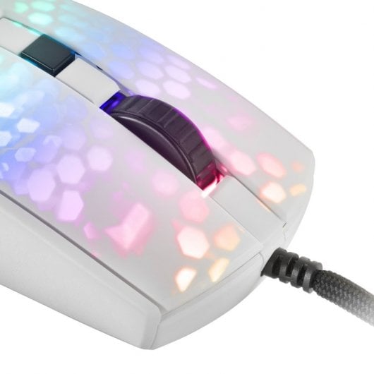 Mars Gaming MMRW Ratón Gaming RGB Chroma 12800 DPI Blanco