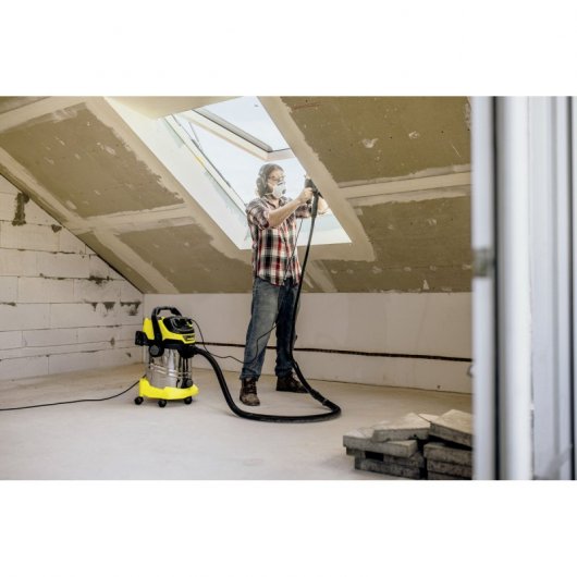 Kärcher WD6PS Aspiradora Sólidos/Líquidos 1300W