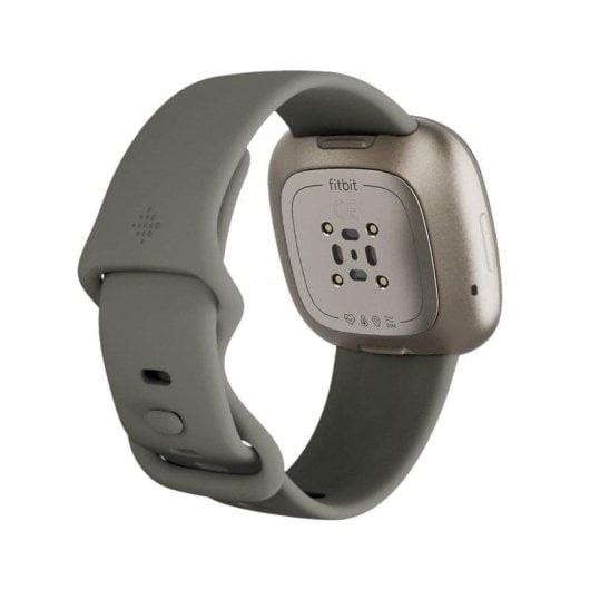 Fitbit Sense Smartwatch Gris Salvia/Acero Inoxidable Plateado