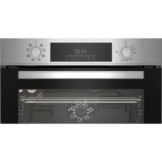 Forno Compacto Encastrável Beko BBCM12300X Hidrolítico 48L 45cm A Grill Inox
