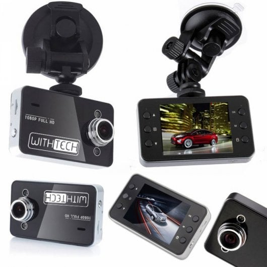 Withtech Cámara para Coche 1280P