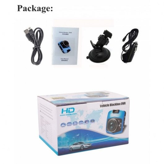 Withtech Cámara para Coche 1080P