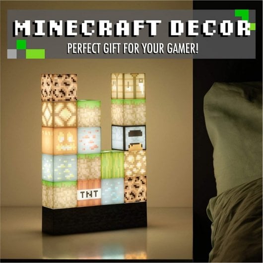 Lampe de construction de blocs Paladone Minecraft