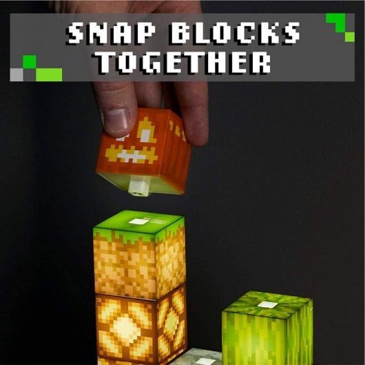 Lampe de construction de blocs Paladone Minecraft