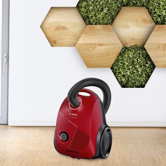 Aspirapolvere con Sacco Bosch BGBS2RD1H 700W Filtro Hygiene 3.5L Ultraleggero